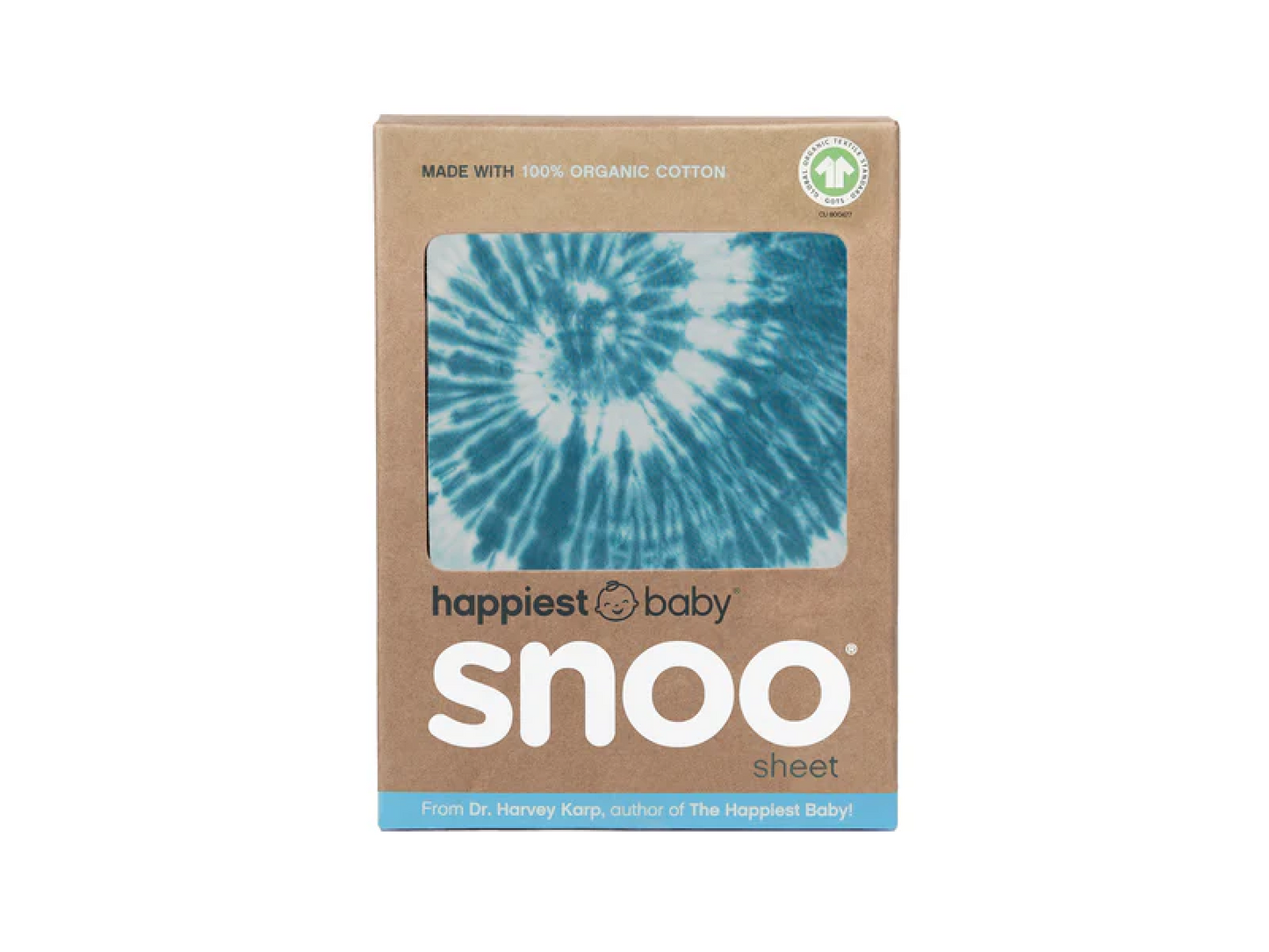 100% Organic Cotton SNOO Baby Cot Fitted Sheet